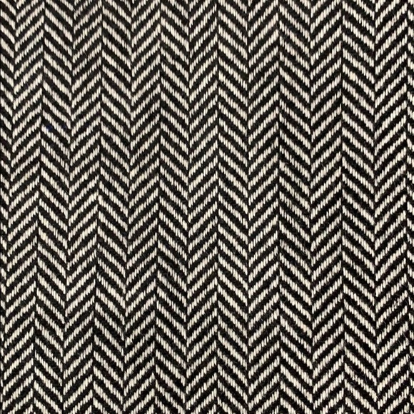 GAP Wool Blend Herringbone Skirt, Black Grey Sz 12 - Picture 2 of 5